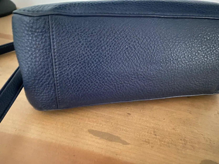 Tory Burch Navy Leather Satchel - photo 5
