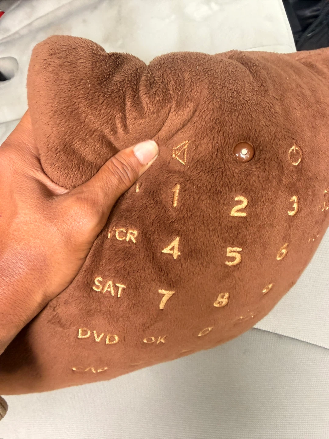 Brookstone Remote Control Pillow - photo 4