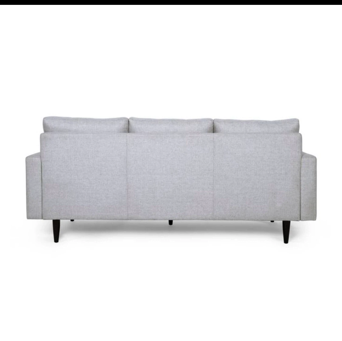 Light Grey Mid-Century Modern Sofa - photo 2