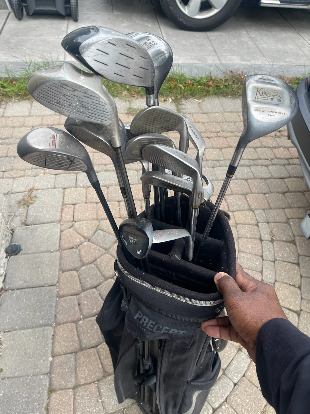 Mixed match golf clubs with bag - photo 2