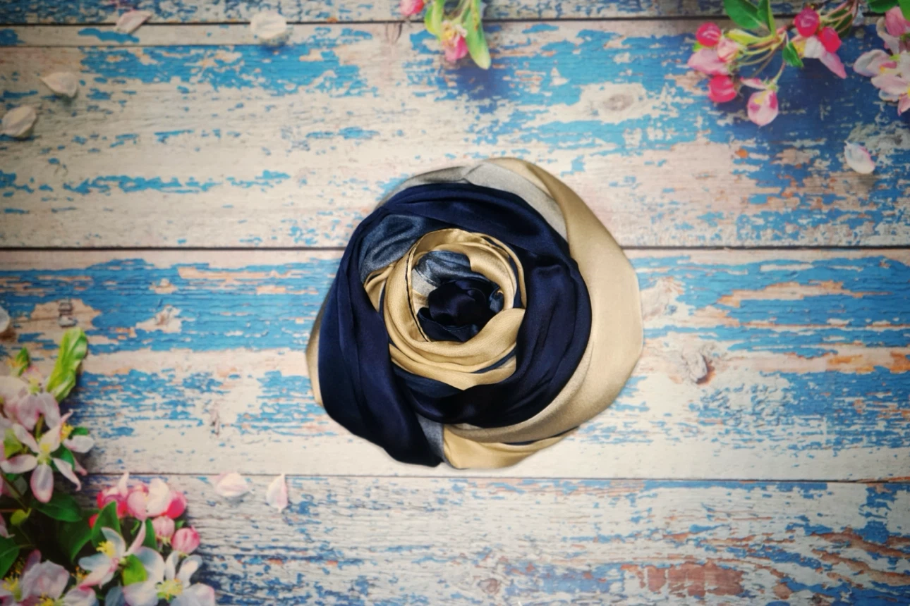 Two-Tone Silk Scarfs - photo 2