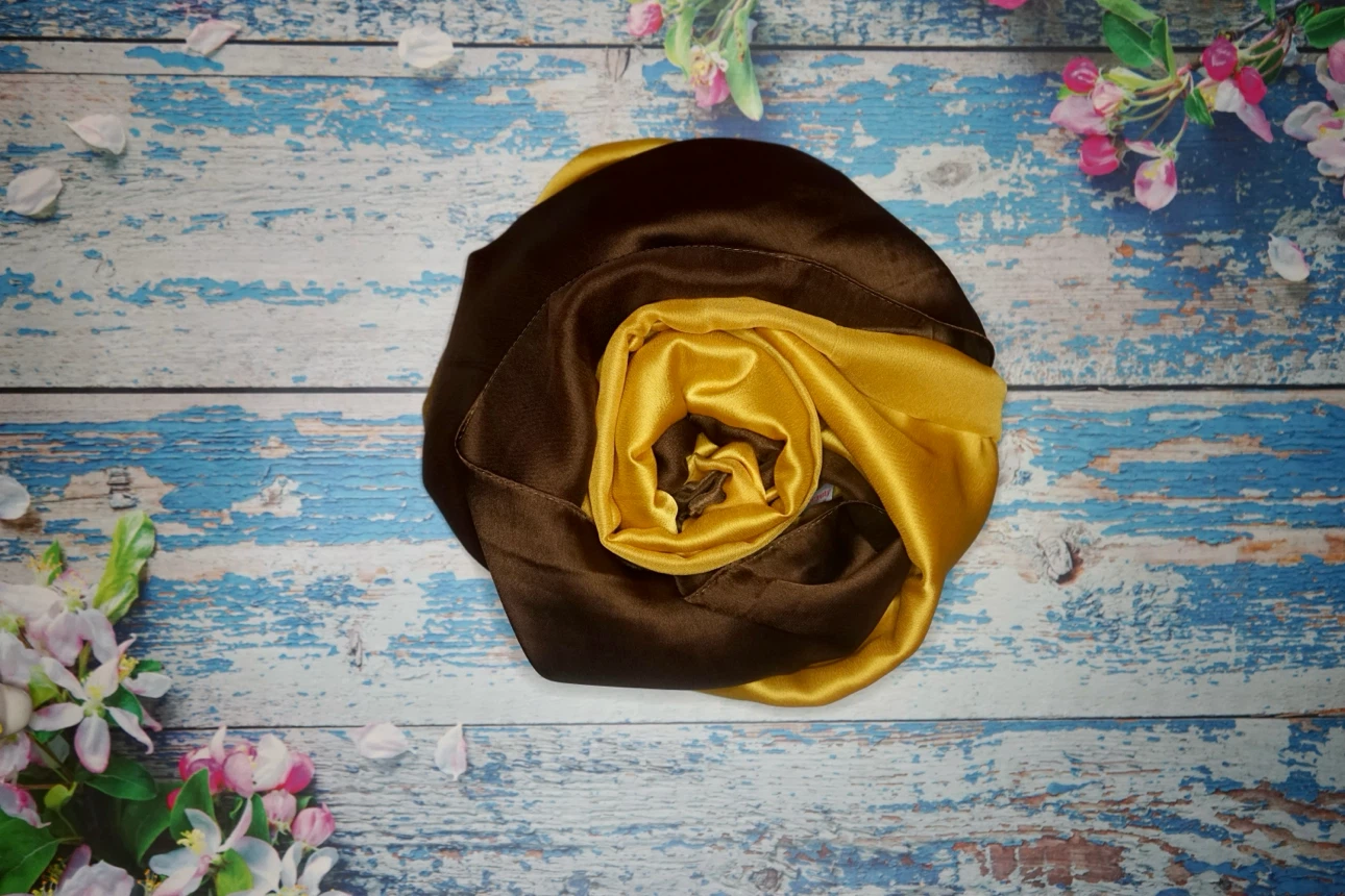 Two-Tone Silk Scarfs - photo 4