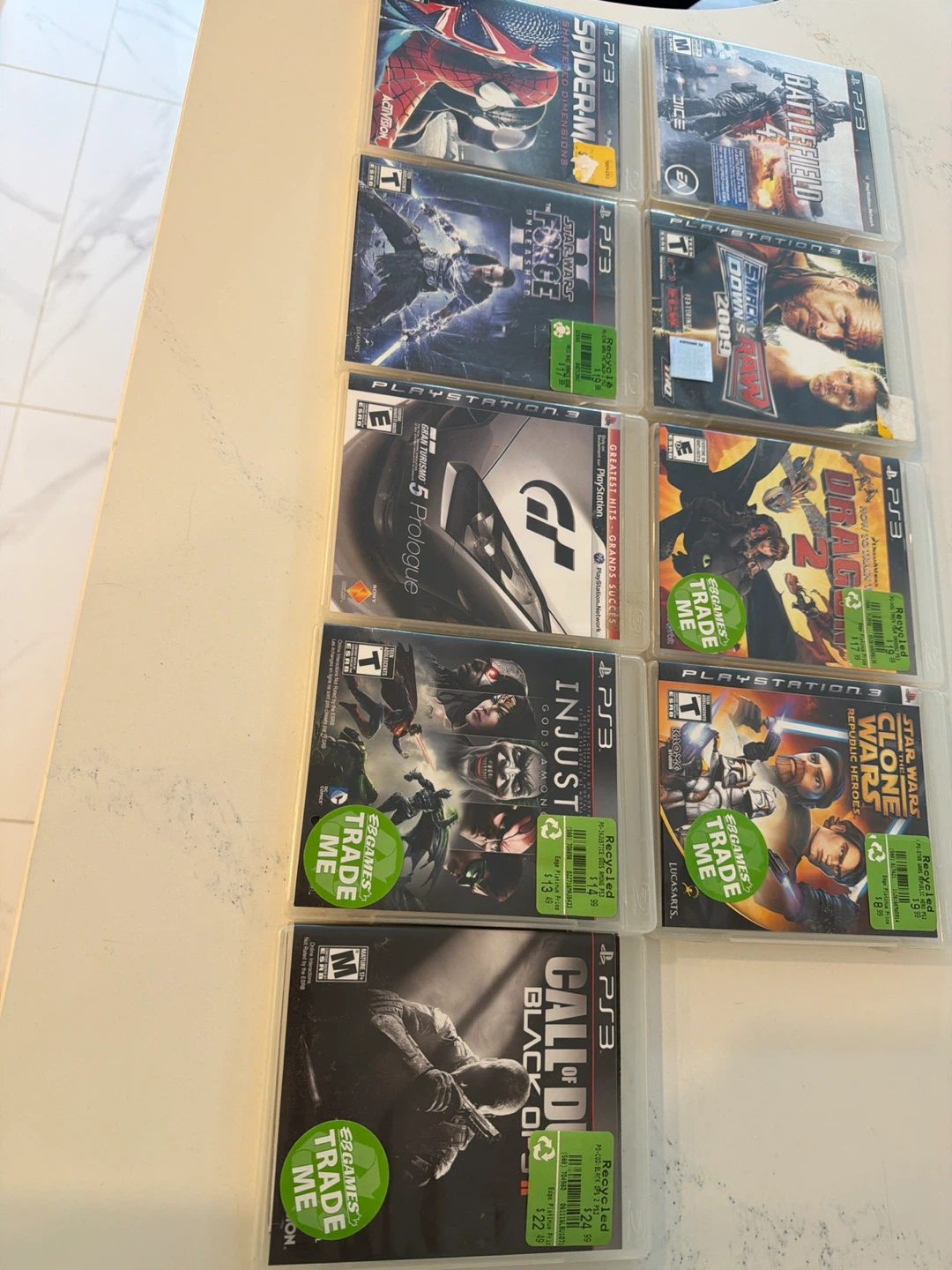 PlayStation 3 Console with 9 Games - photo 2