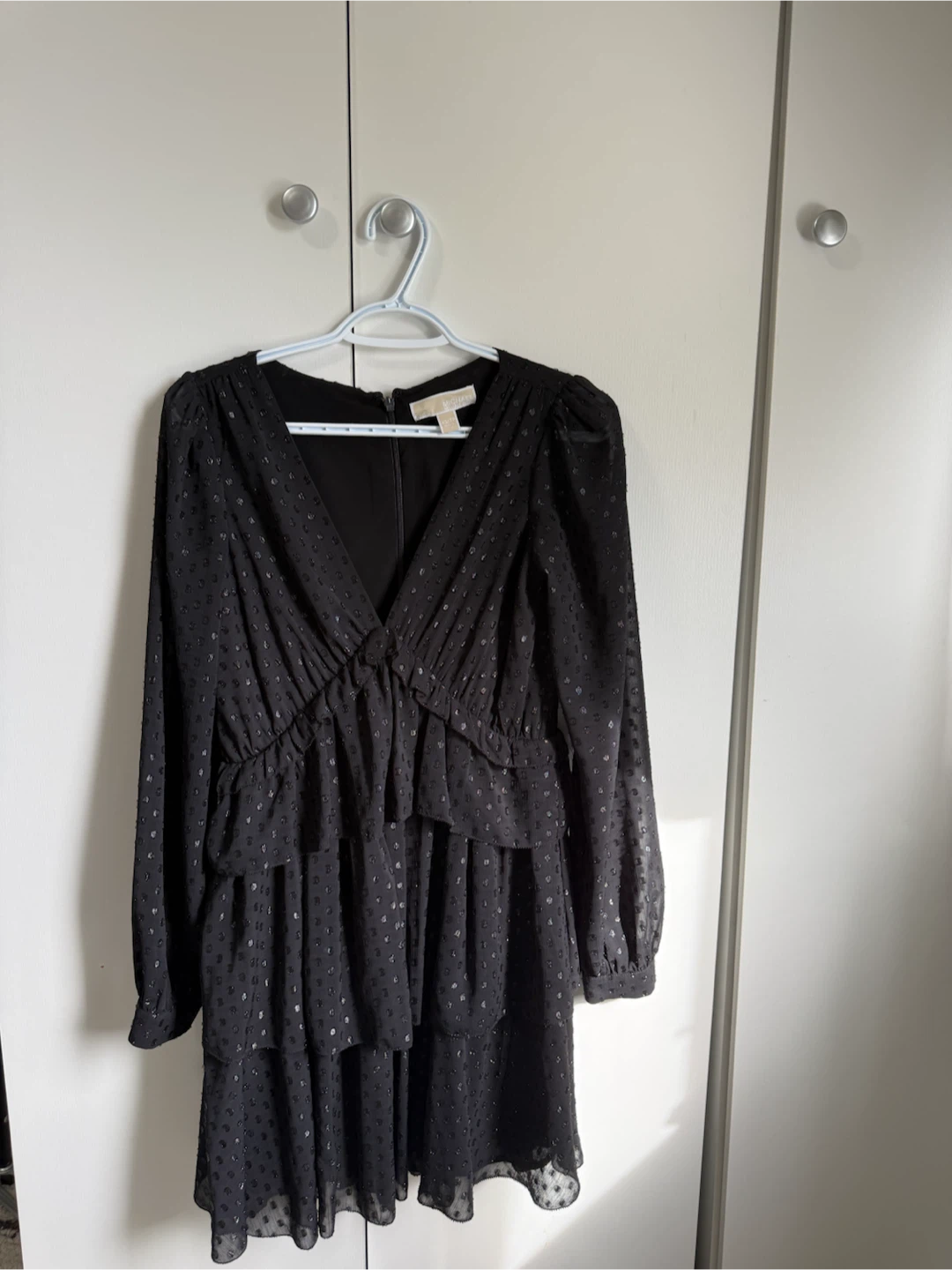 Michael Kors black dot dress