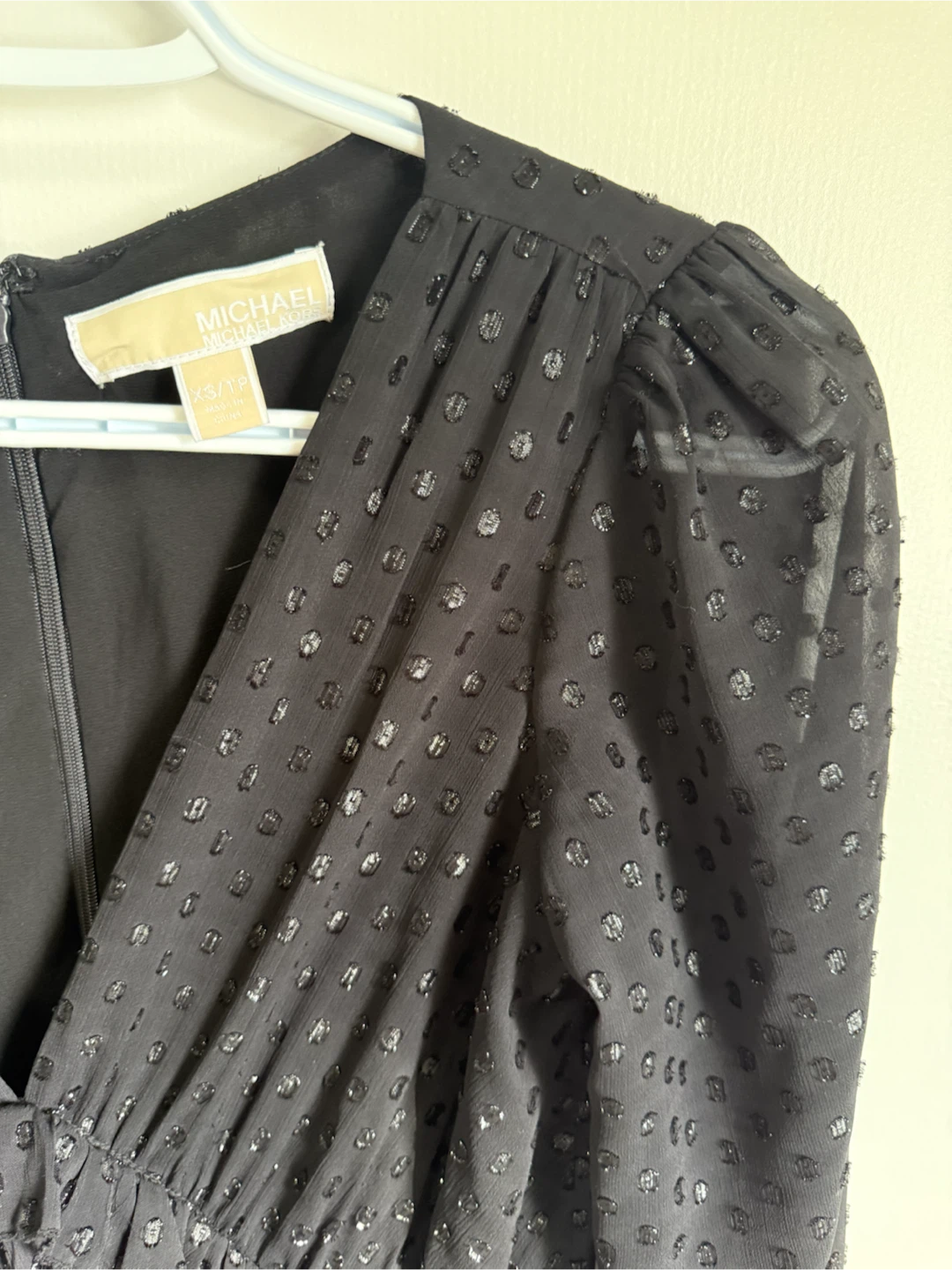 Michael Kors black dot dress - photo 3