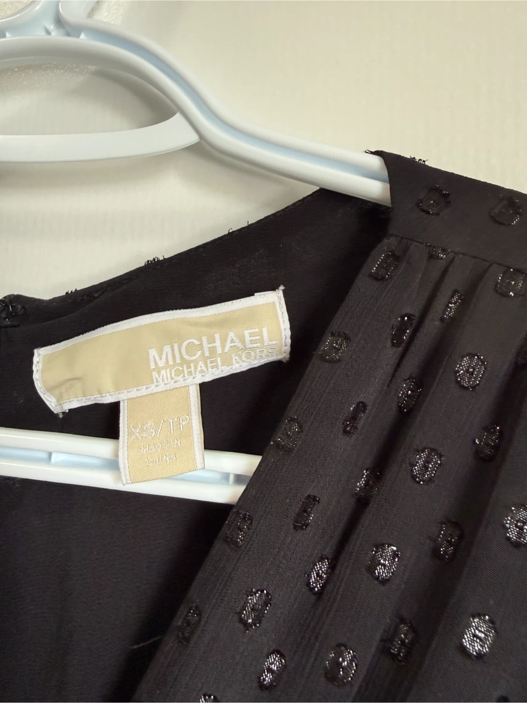 Michael Kors black dot dress - photo 4