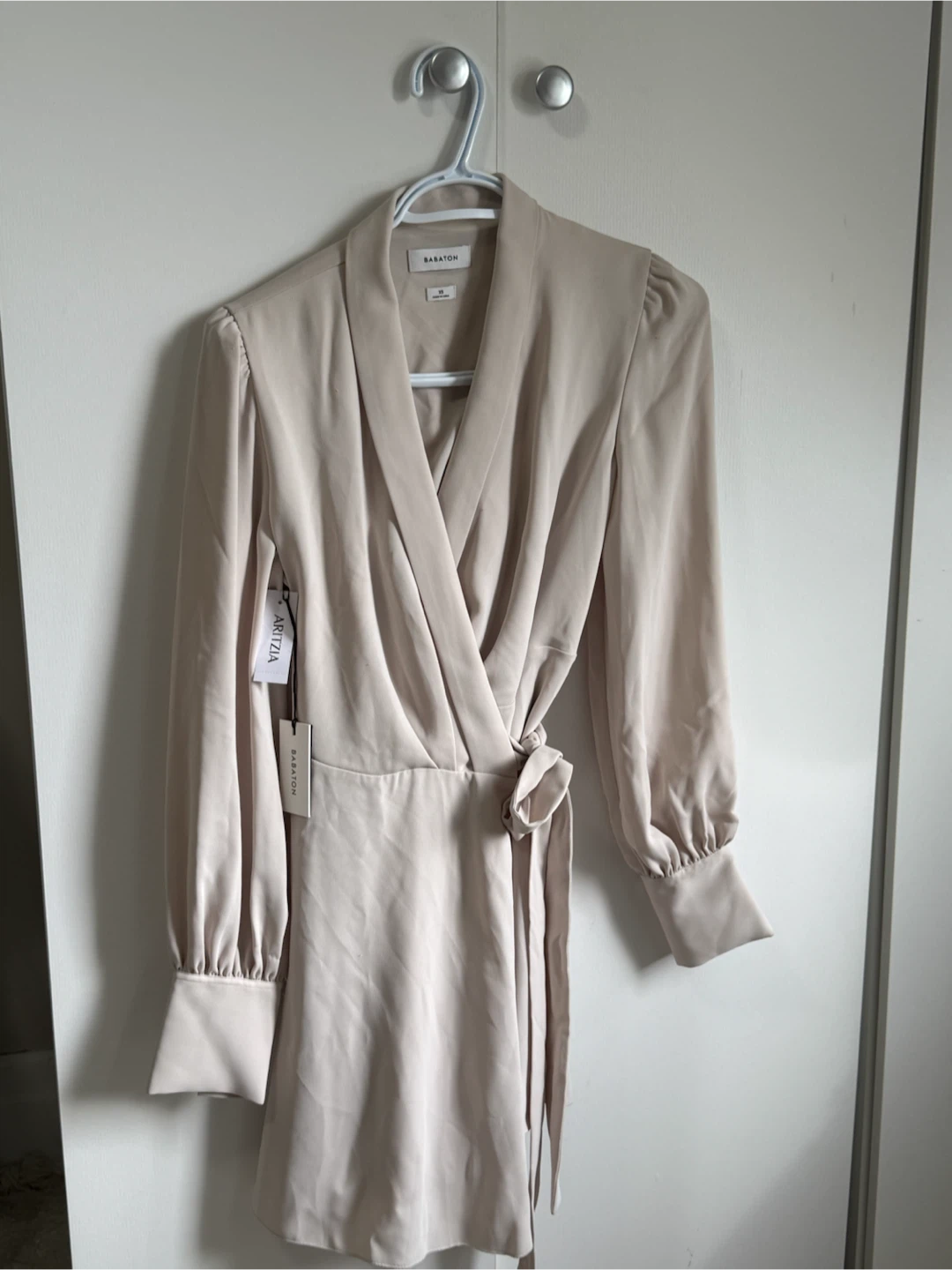 Babaton Aritzia Wrap Dress