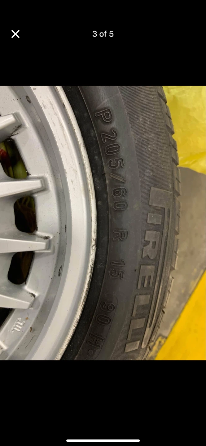 Pirelli Tires on BMW Rims P205/60 R15 - photo 3