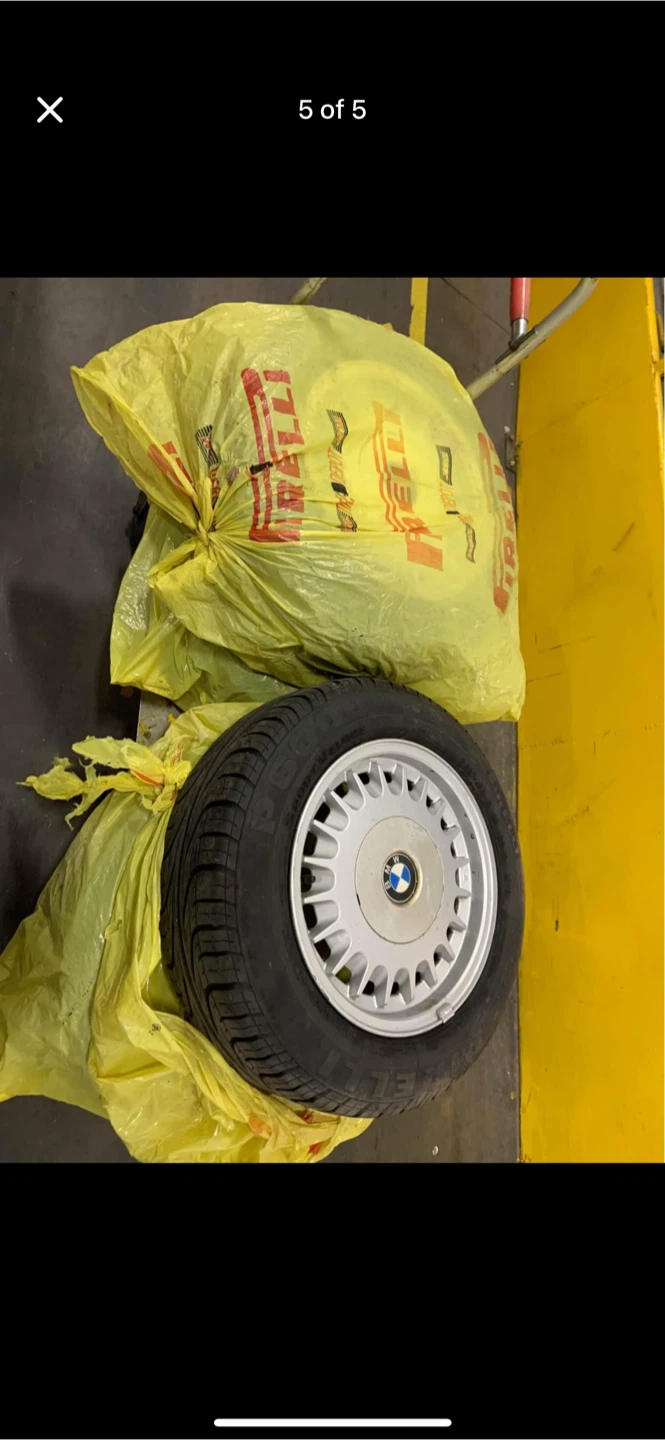 Pirelli Tires on BMW Rims P205/60 R15 - photo 5