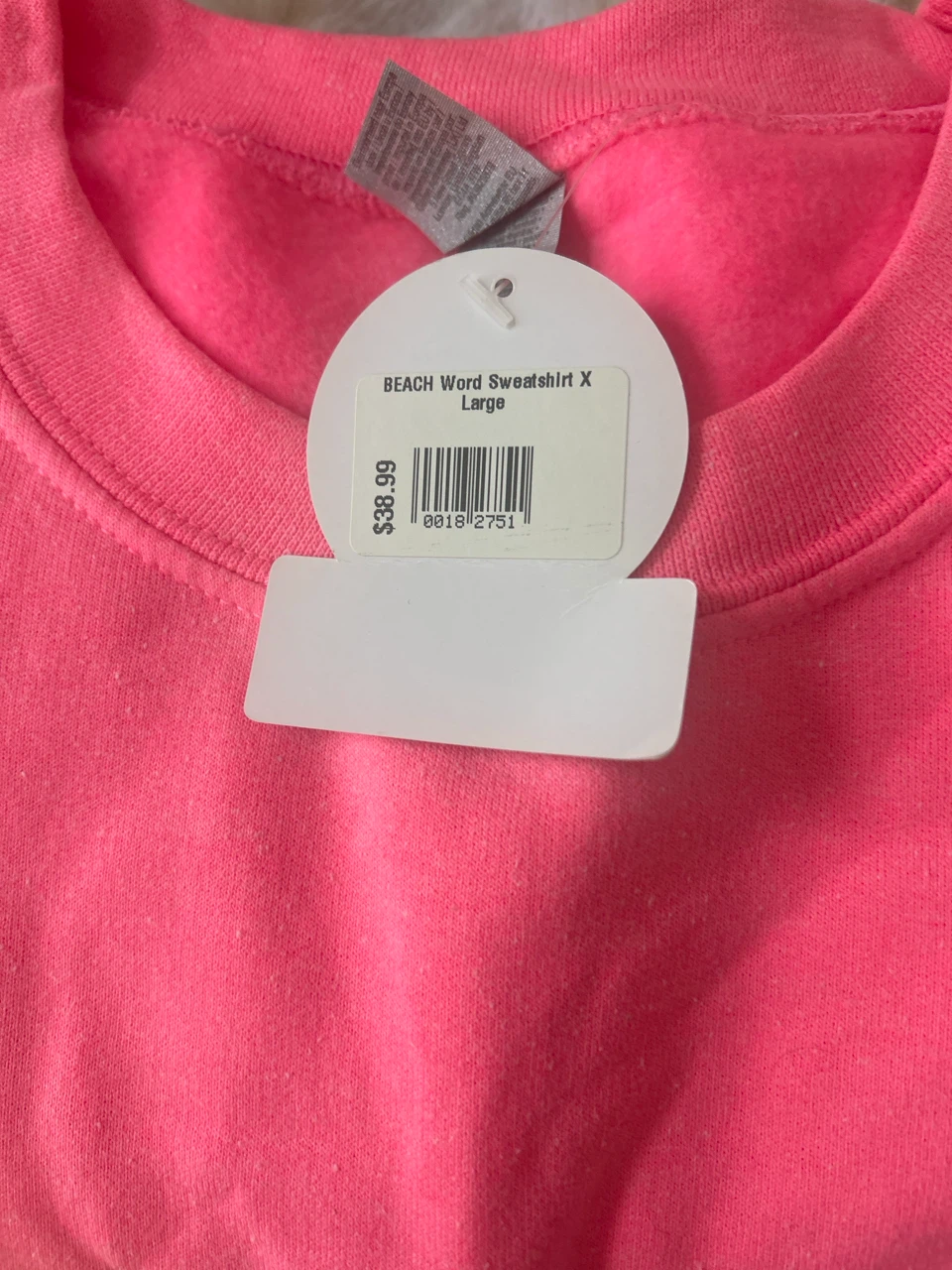 Pink BEACH Graphic Sweatshirt - photo 2