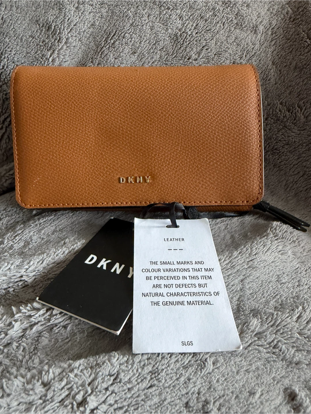 New DKNY Leather Wallet