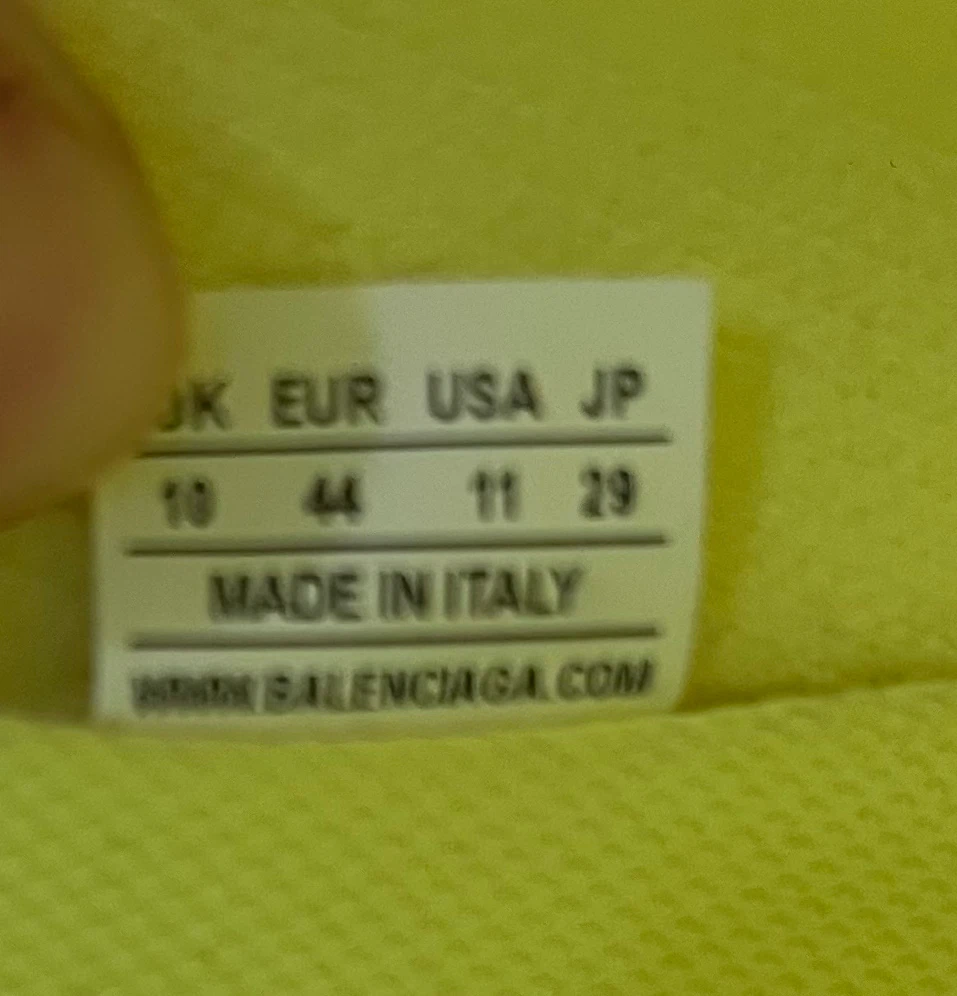 Authentic Balenciaga Neon Yellow 2.0 Knit Slides - photo 4