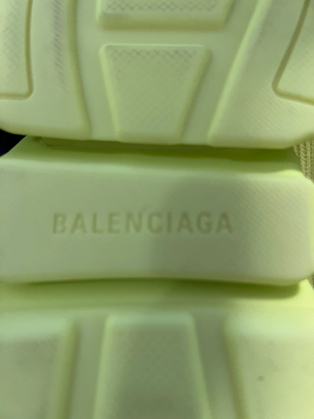 Authentic Balenciaga Neon Yellow 2.0 Knit Slides - photo 5