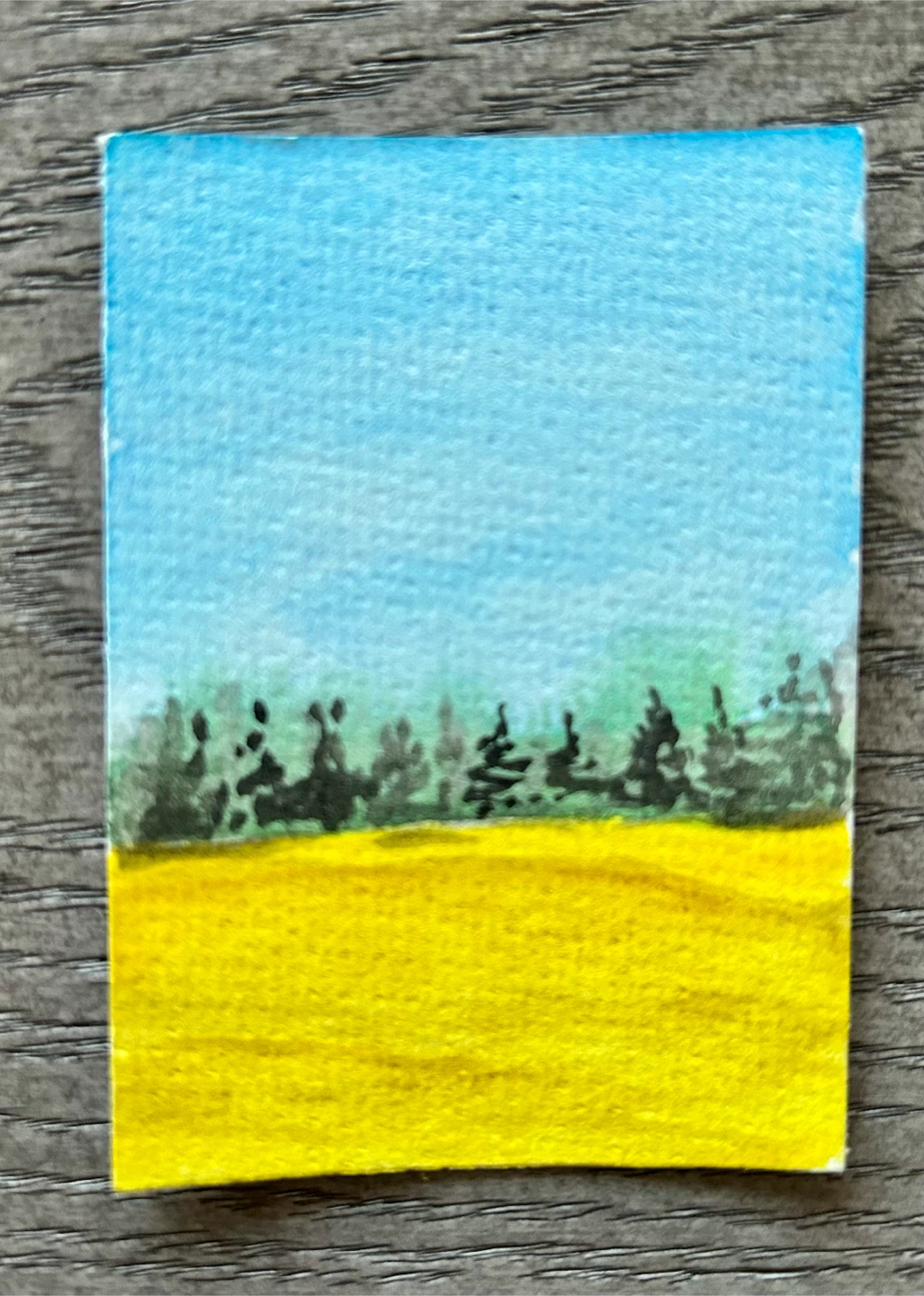 Small Original Watercolour Painting