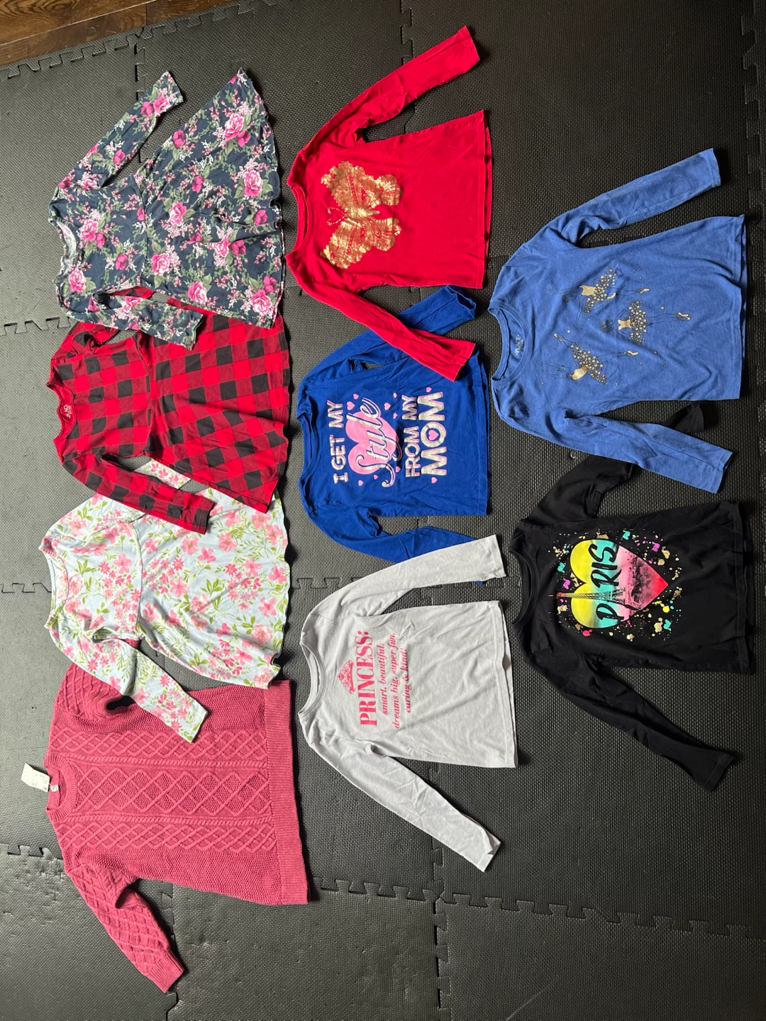 Girl’s Dresses & Shirts-Size 5/6 Toddler-$35