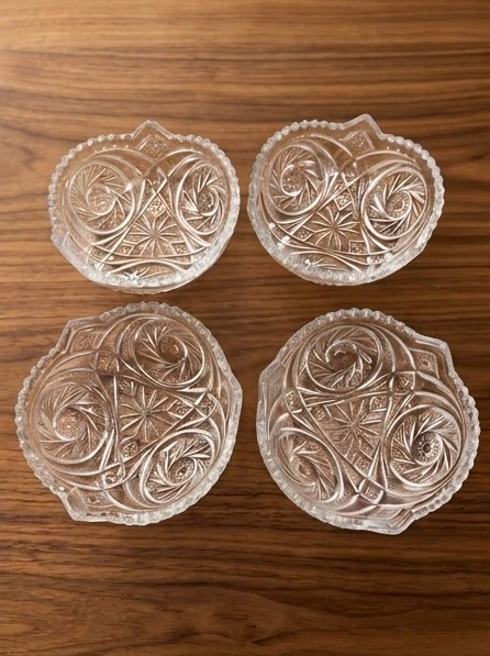 Vintage Cut Crystal 5-Piece Serving Set - photo 3