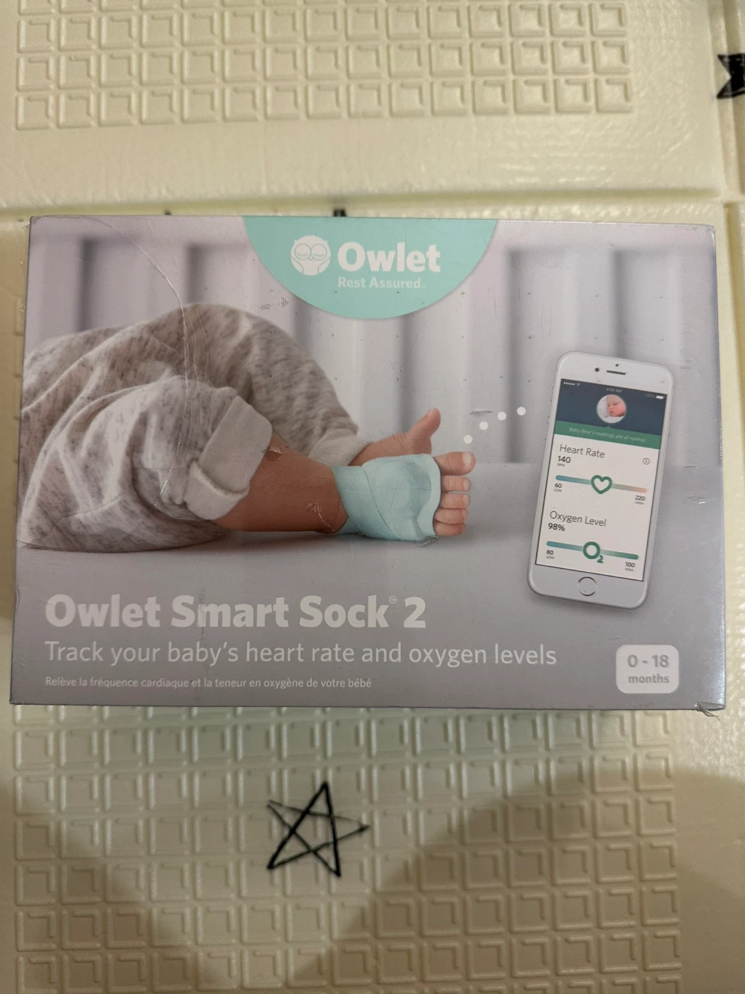 Owlet Smart Sock 2 Baby Monitor