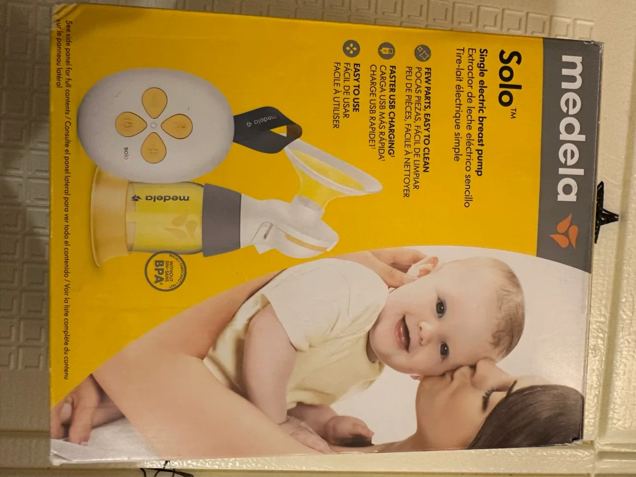 New - Medela Solo Single Electric Breast Pump - photo 4
