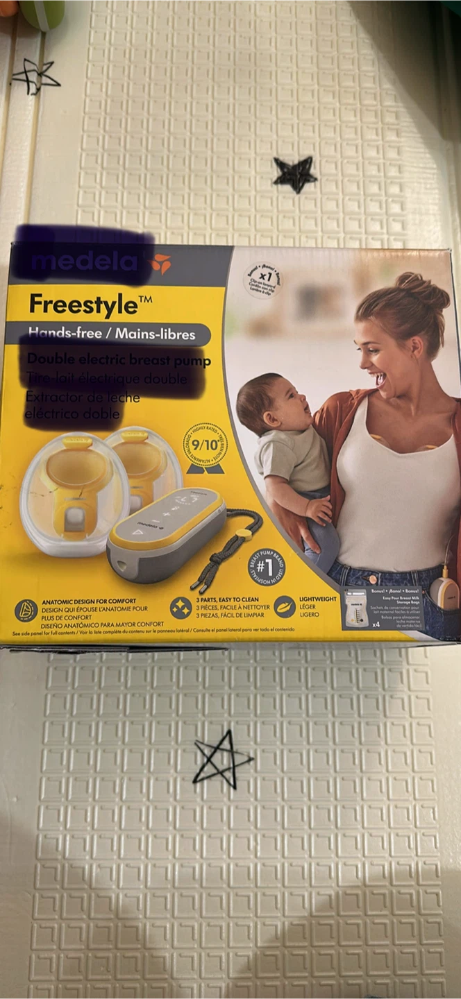 New - Medela Freestyle Hands-free Double Electric Breast Pump