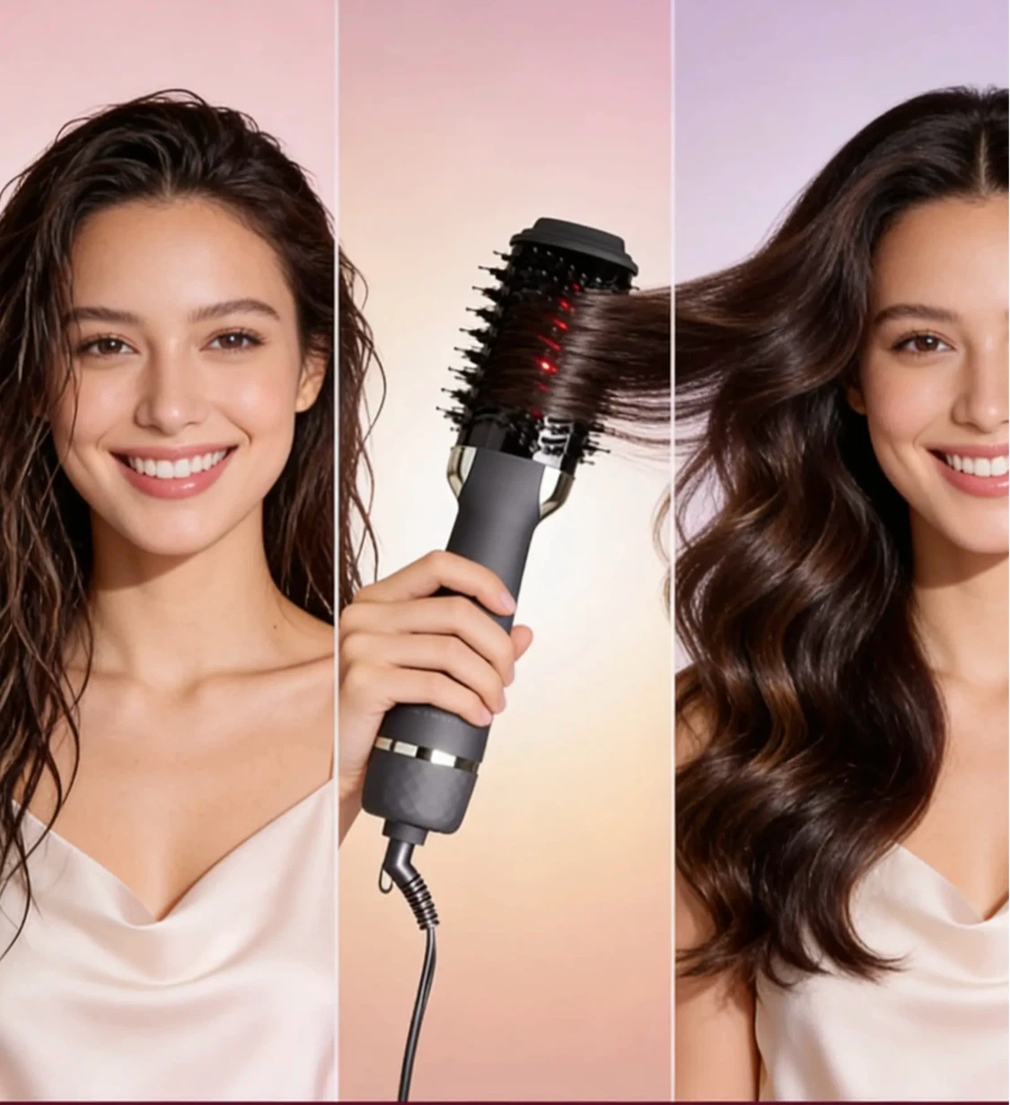 hair, brush, dryer, smoothing, infrared, new , willow + Lux
