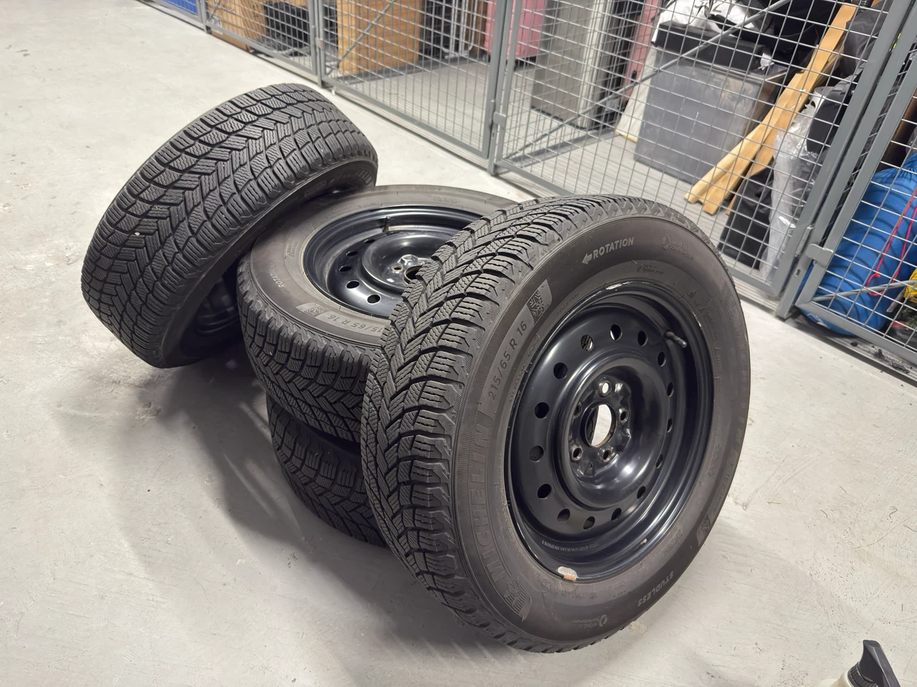 For Sale: Michelin X-Ice Snow Tires, with Sensors - Set of 4 - photo 4