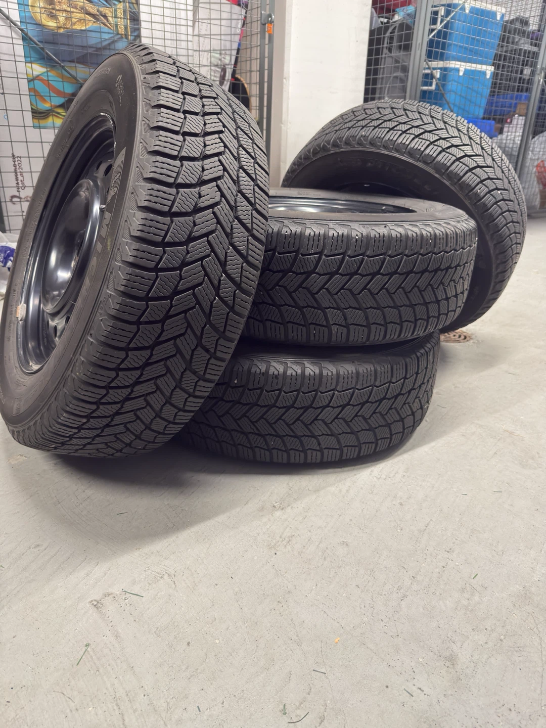 For Sale: Michelin X-Ice Snow Tires, with Sensors - Set of 4 - photo 5