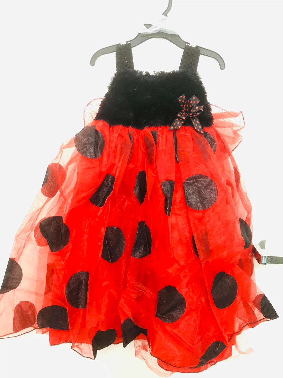 Girls Ladybug Costume Dress