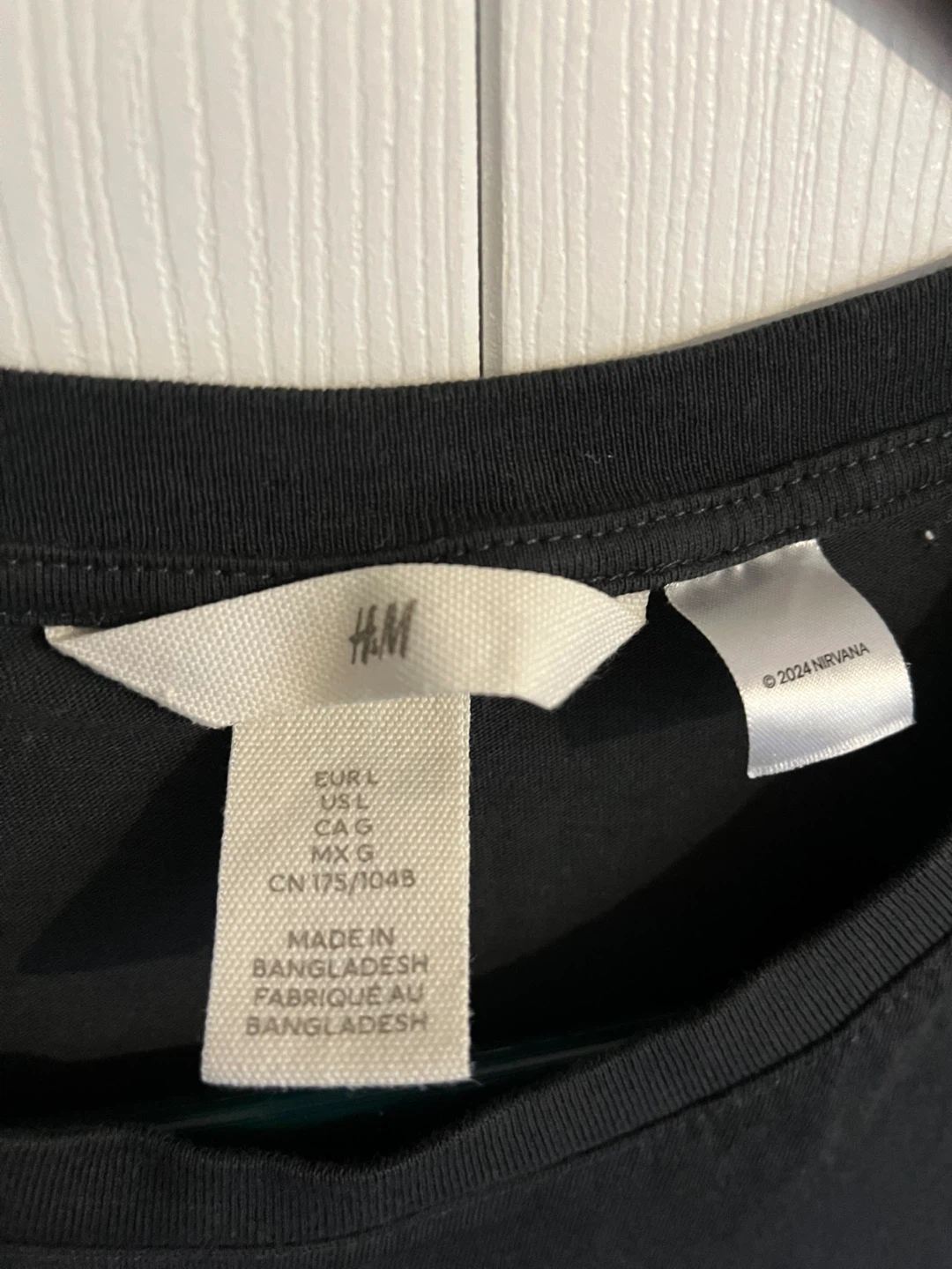H&M Nirvana Nevermind T-Shirt Size Large - photo 4