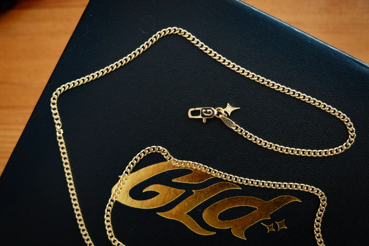 GLD 2mm Miami Cuban link chain 20”