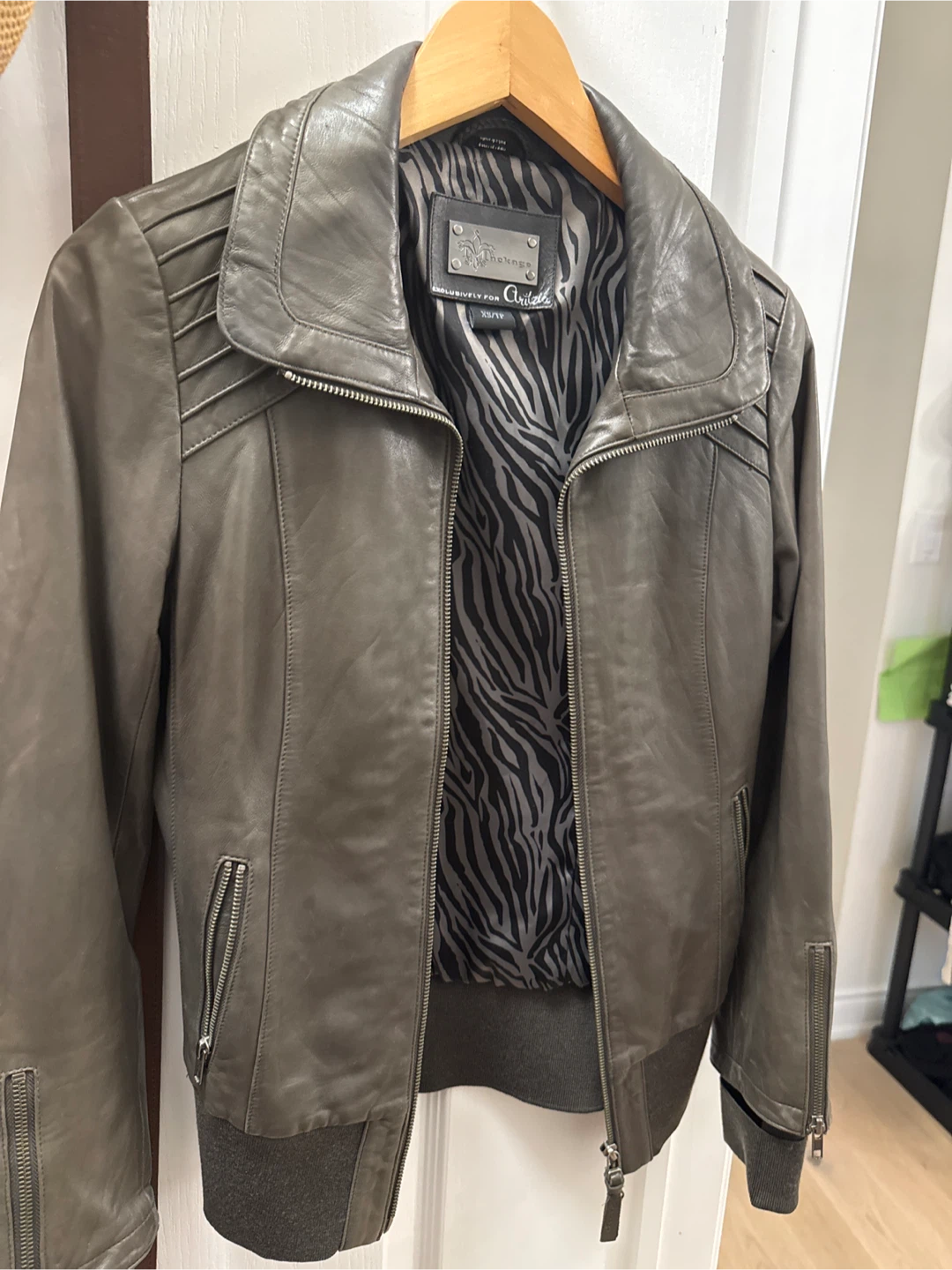 Mackage for Aritzia Leather Jacket