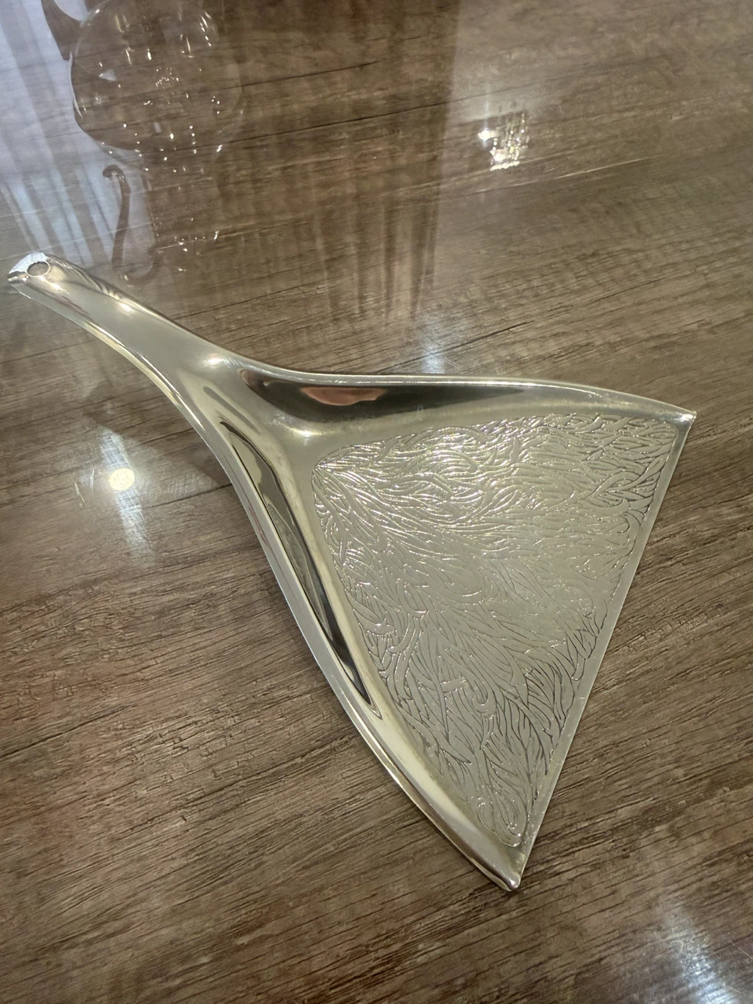 Vintage Silver Plated Table Crumb Dustpan Catcher Tray Shovel