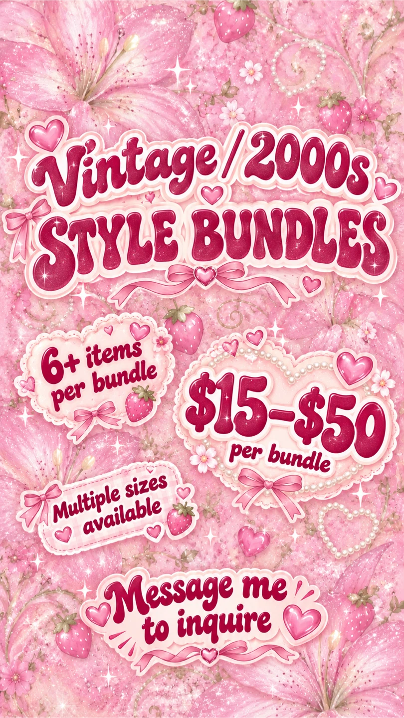 Large Clothing & Accessories Bundles
