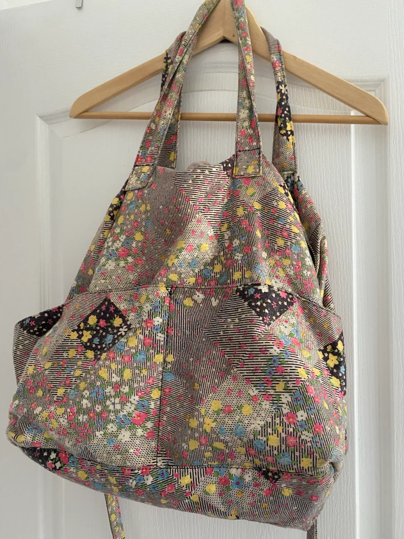 Cooperative Floral Patchwork Shoulder Bag