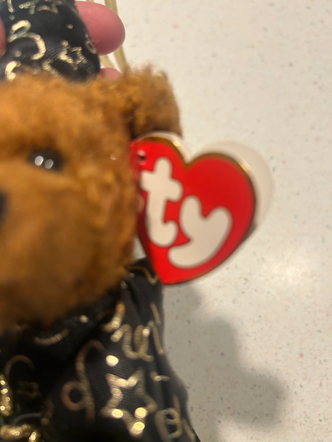 Ty Beanie Baby Merwyn Bear - photo 3