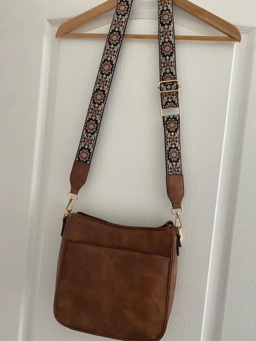 BOSTANTEN Brown Crossbody Bag