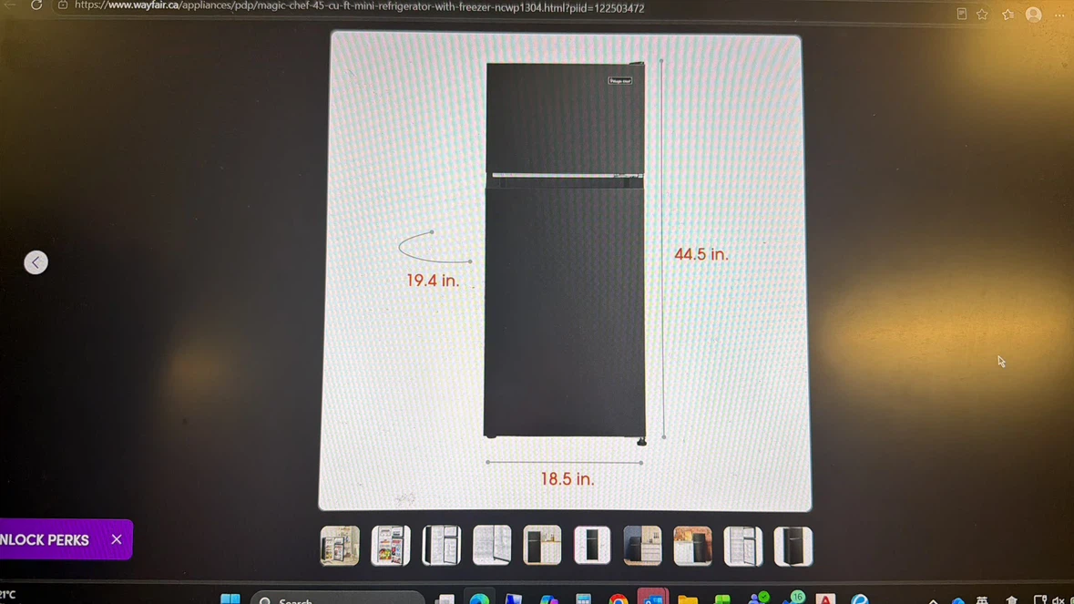 Magic Chef HMDR450SEF mini refrigerator - photo 3