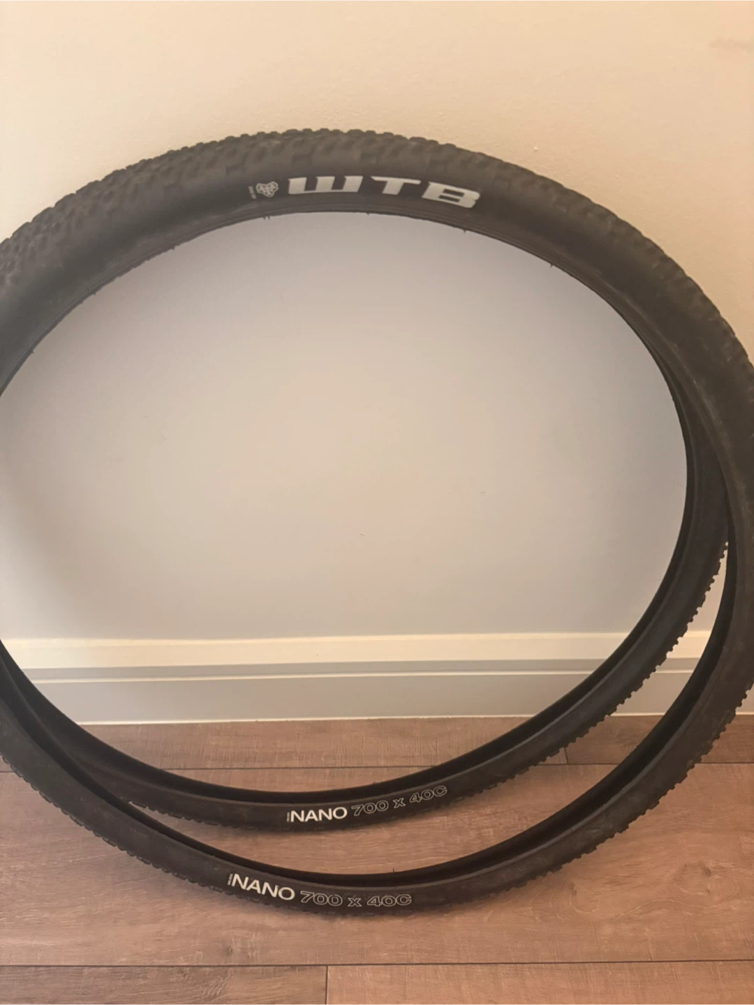 Pair of WTB Nano 700c x 40c Bicycle Tires