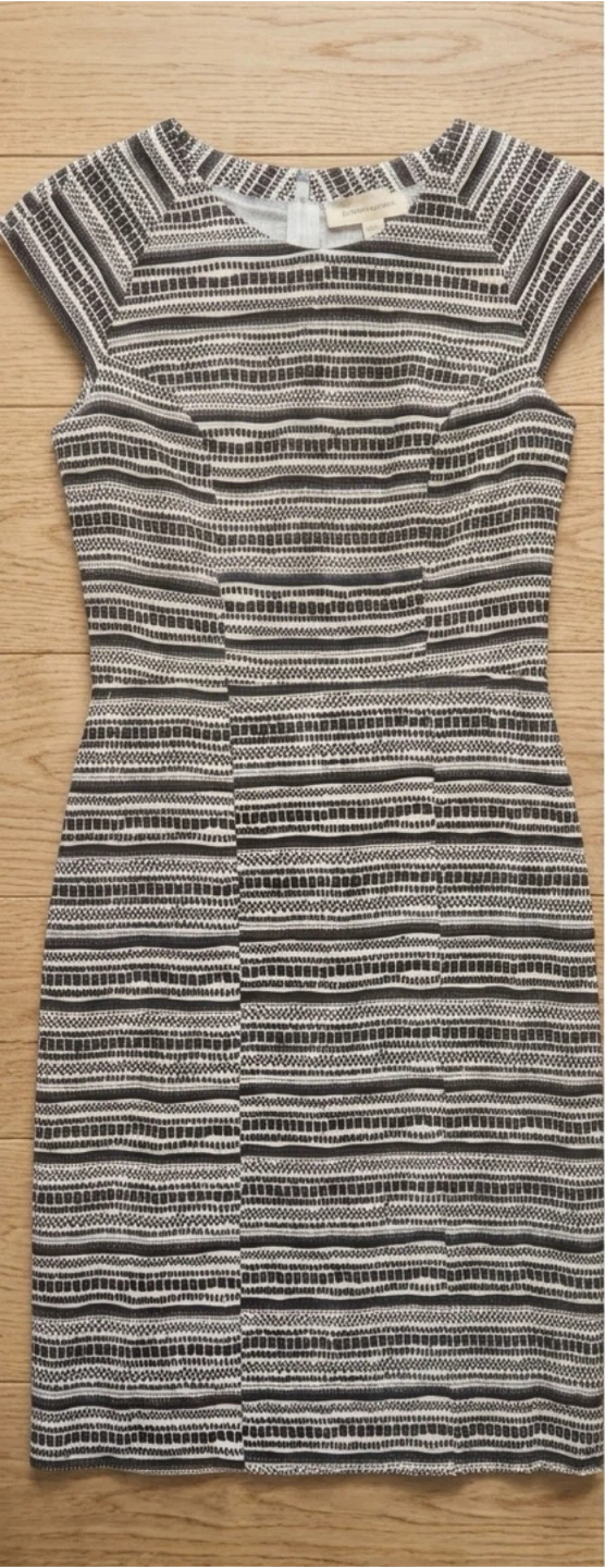 Mata Traders Blue and White Print Dress