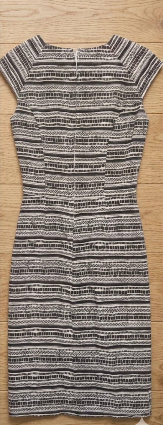 Mata Traders Blue and White Print Dress - photo 2