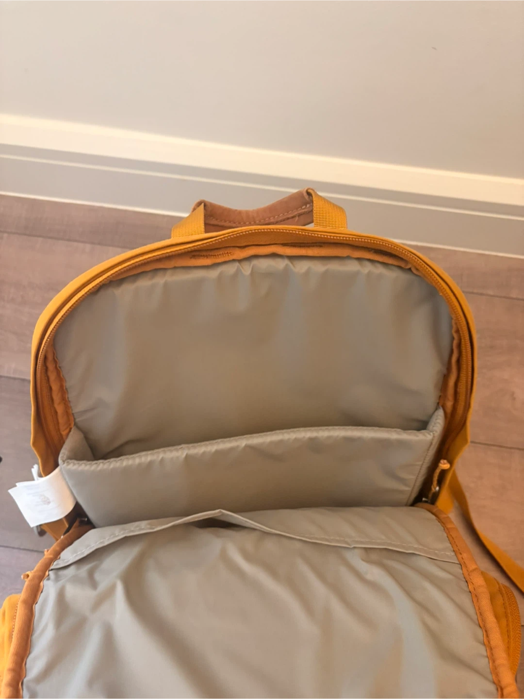 Fjällräven Everyday Backpack in Mustard Yellow