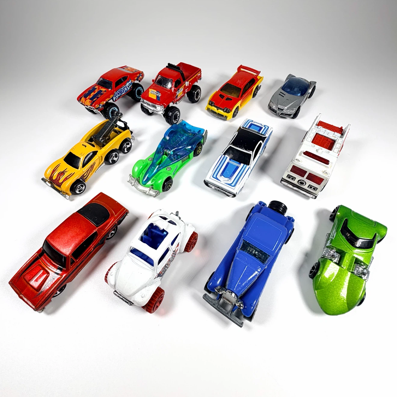12x Hot Wheels Toy Cars (Lot 1)