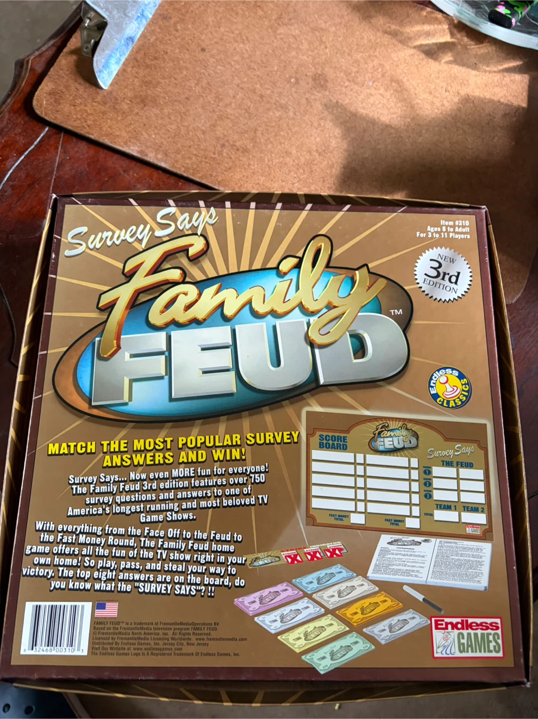 Family Feud Board Game 3rd Edition - photo 2