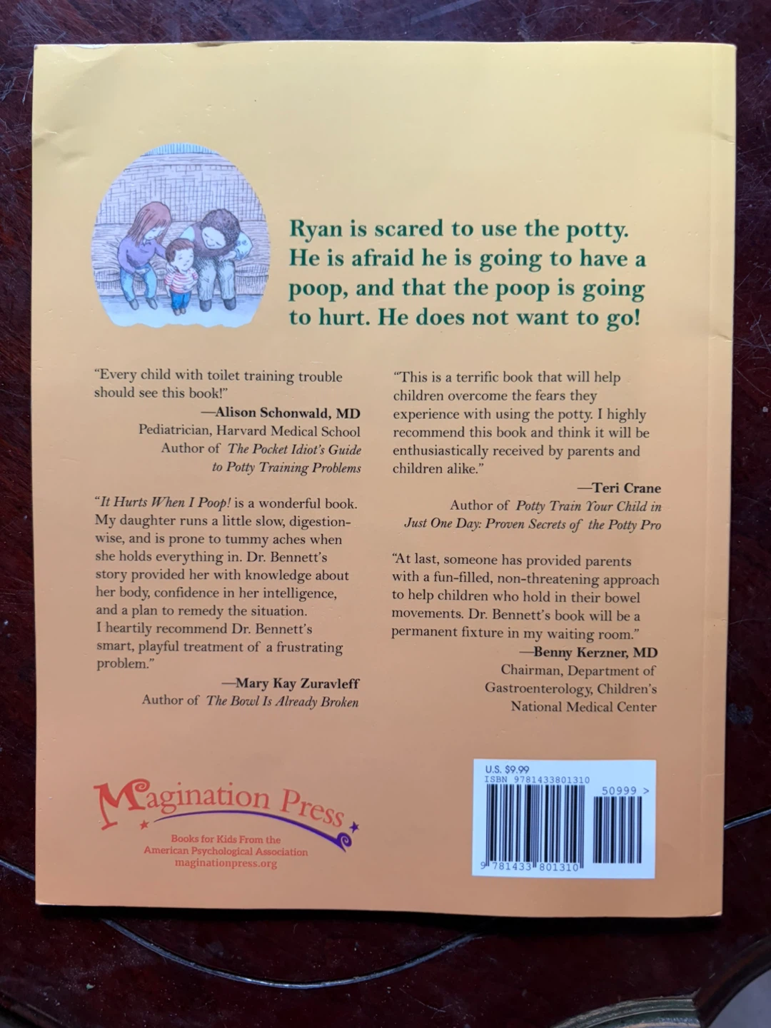 It Hurts When I Poop! Children's Book - photo 2