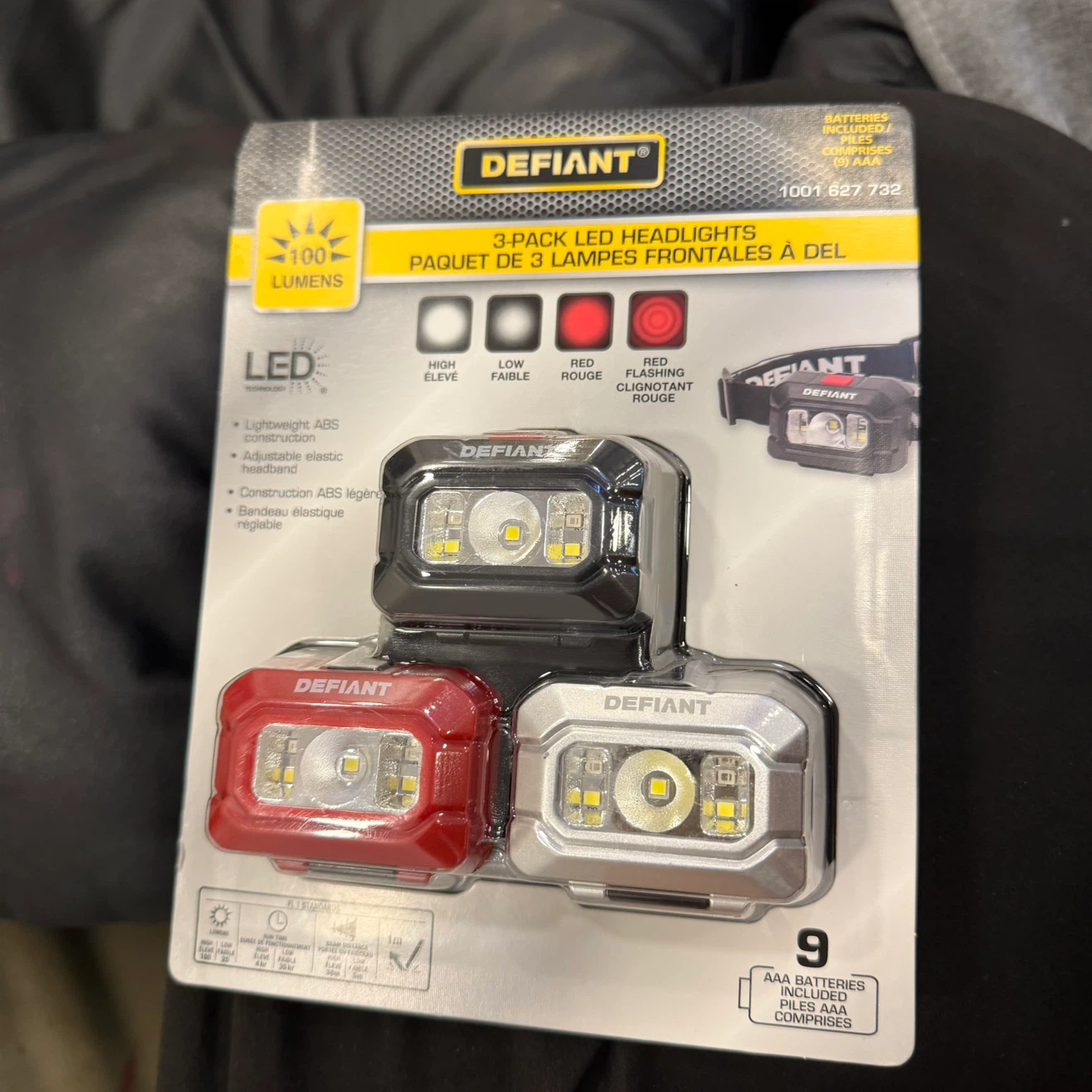 Defiant 3-Pack LED Headlights - photo 2