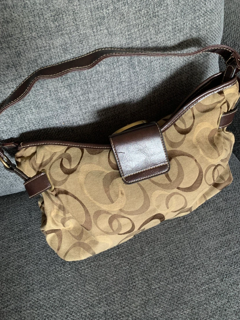 Off Brand Signature Hobo Shoulder Bag - photo 4