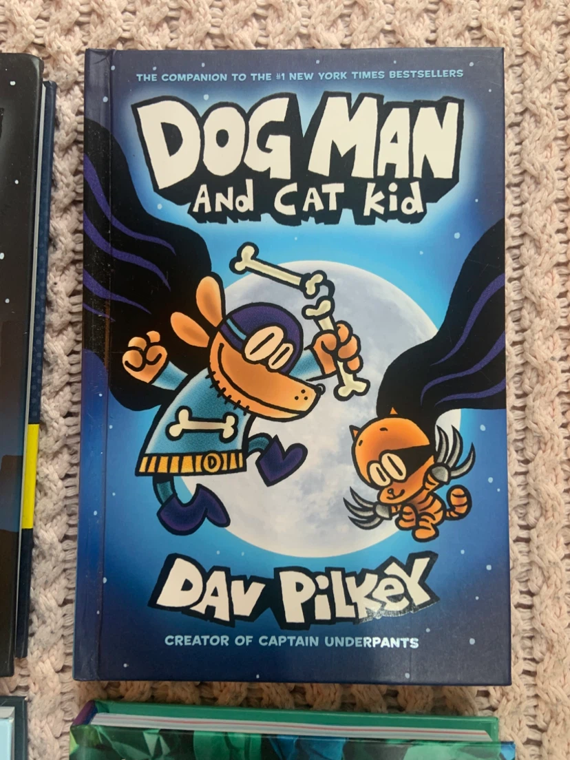4 Dav Pilkey Graphic Novels Dog Man•Cat Kid - photo 3