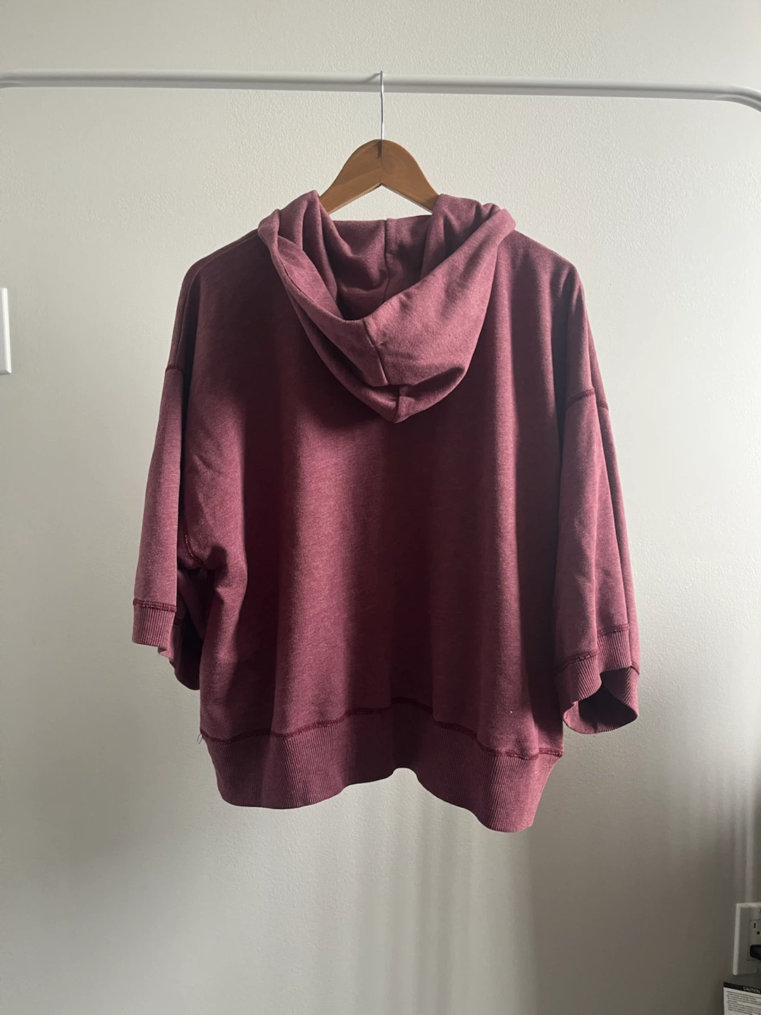 Cheap Monday Maroon Zip-Up Hoodie - photo 2
