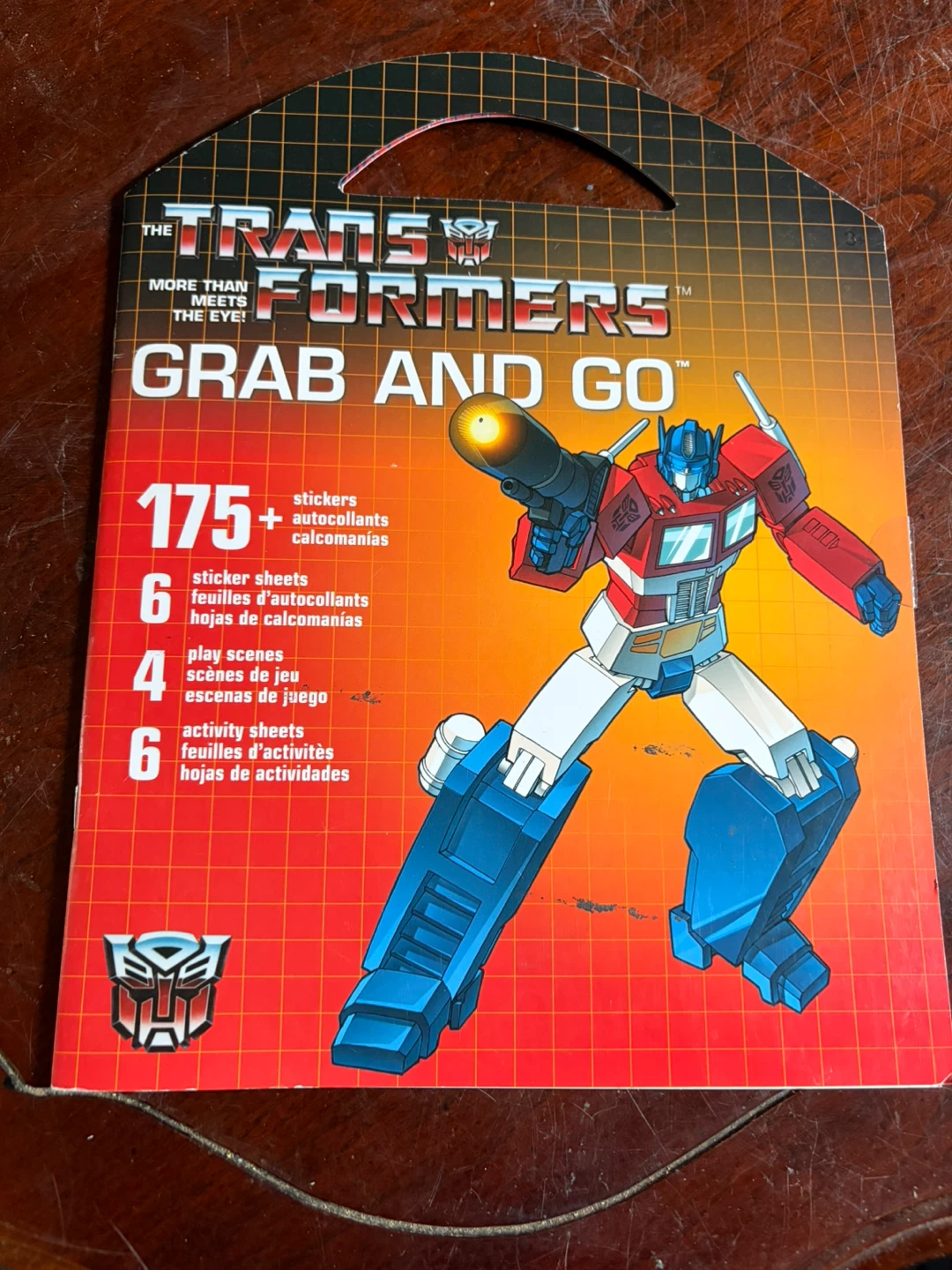 Transformers Grab And Go Activity Set