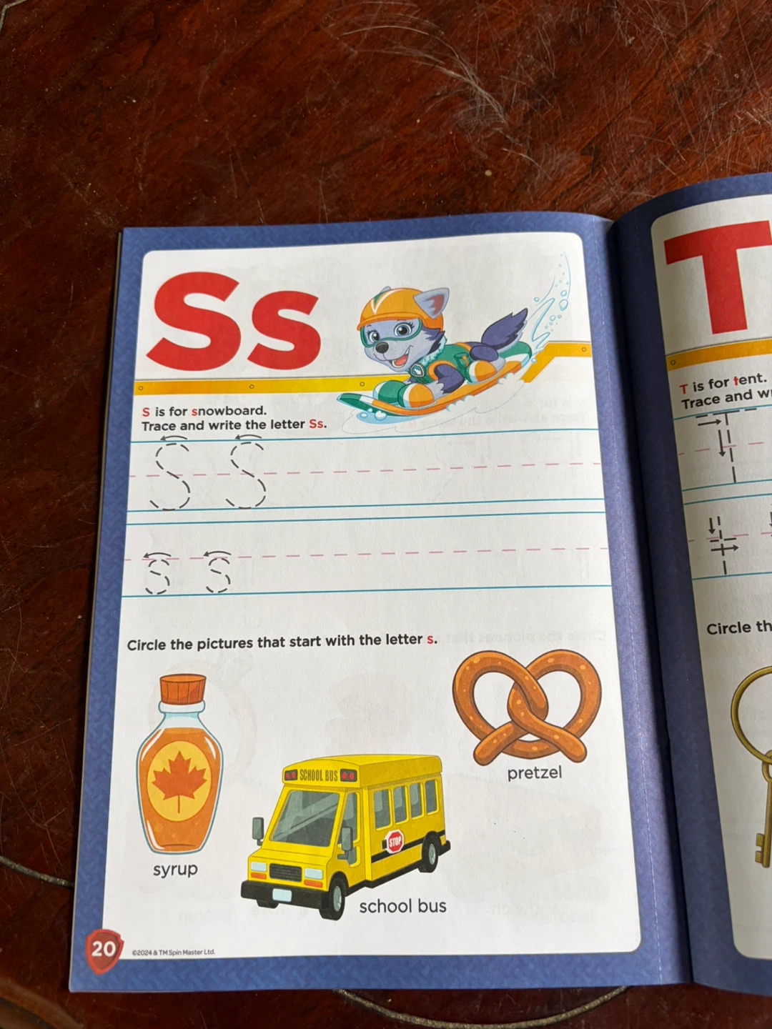 Paw Patrol Alphabet Workbook - photo 3
