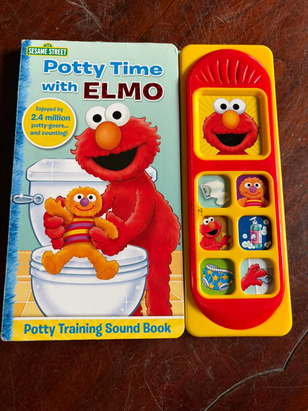 Sesame Street Potty Time with Elmo Sound Book